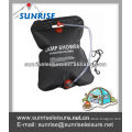 81058-A# 5 Gallon Capacity PVC portable Solar Camping Shower